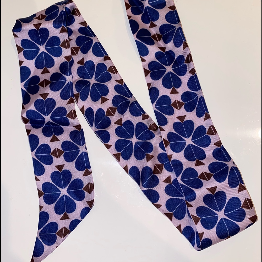 Kate Spade Clover Skinny Scarf